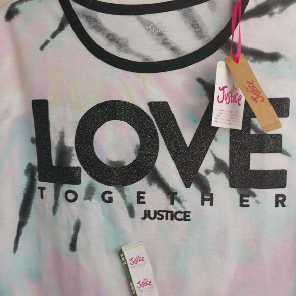 Justice Short sleeve top. Size XL ( 16/18) - Picture 2 of 12